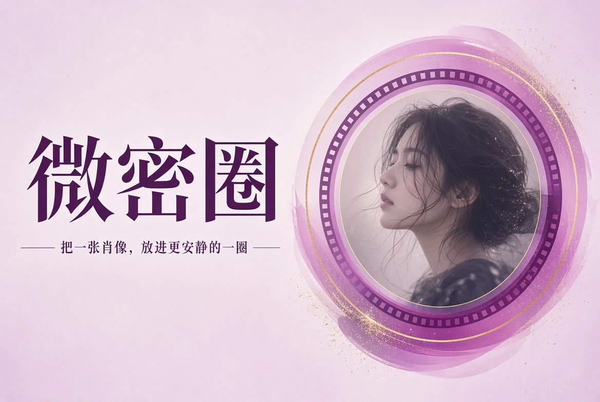 微密圈摄影圈心封面
